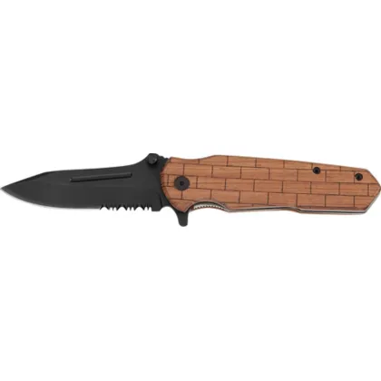 Zdjęcie Scyzoryk z drewnianą rękojeścią - 22 cm