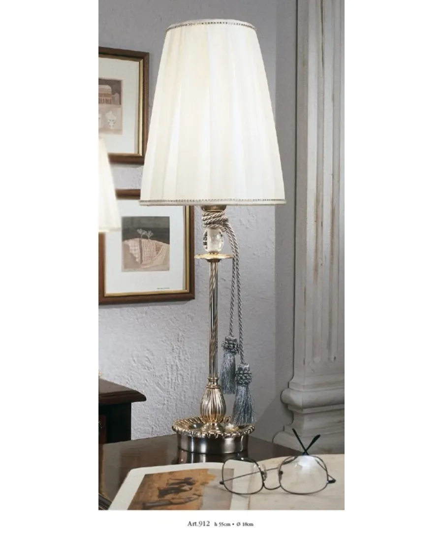 obrazek 1 Stylowa lampa z przezroczystą butelką i stożkowym kloszem – Il Paralume Marina