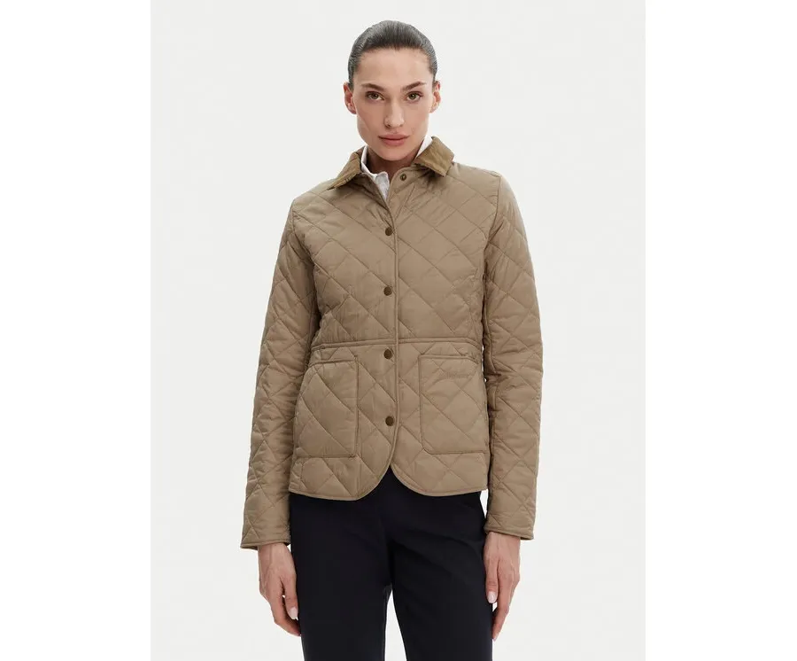 obrazek 1 Barbour Kurtka przejściowa Deveron LQU1012BE34 Beżowy Regular Fit