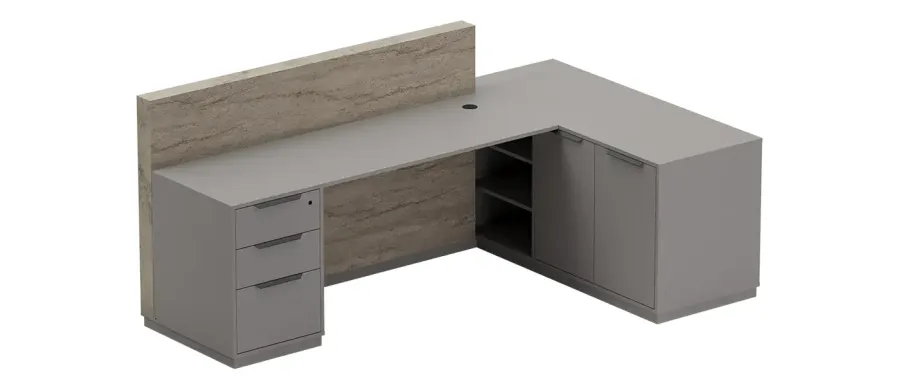 obrazek 3 Klasyczne biurko do recepcji