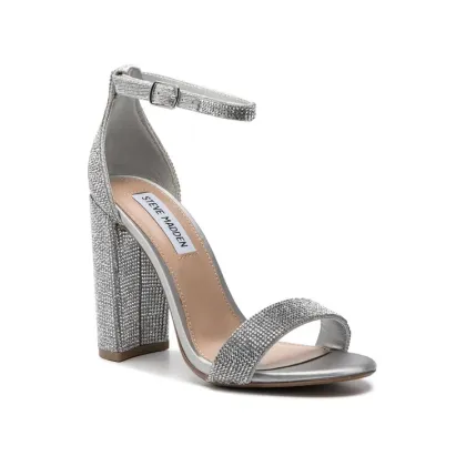 Zdjęcie Steve Madden Sandały Carrson-R SM11000371-02003-968 Srebrny
