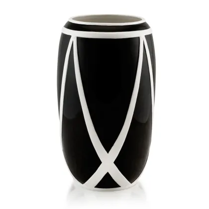 Picture Ceramic round vase - Ahura