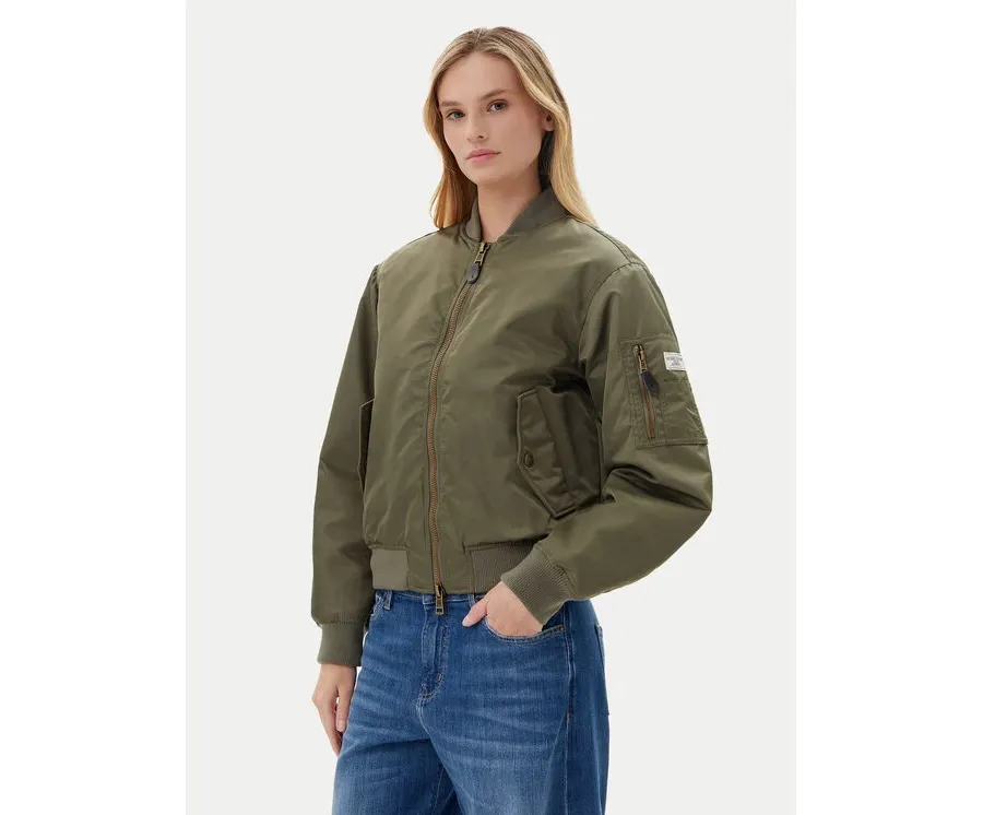 obrazek 1 Guess Jeans Kurtka bomber W5RL81 WHAA2 Khaki Regular Fit