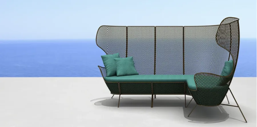 obrazek 4 Włoska sofa rogowa o nowoczesnym wzornictwie