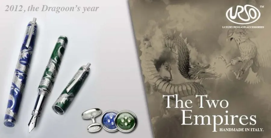 picture 3 Green Fountain Pen Two Empires Limited Edition