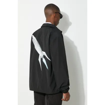 Zdjęcie Billionaire Boys Club kurtka Rocket Coach Jacket męska kolor czarny przejściowa B24108