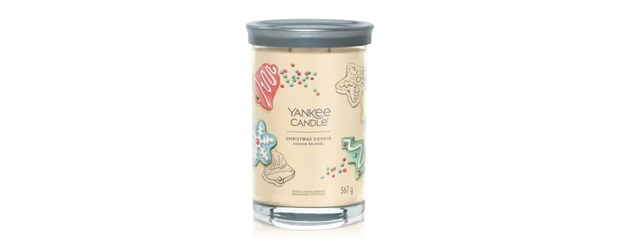 obrazek 1 Yankee Candle Christmas Cookie Signature Large Tumbler Świeca zapachowa 567 g