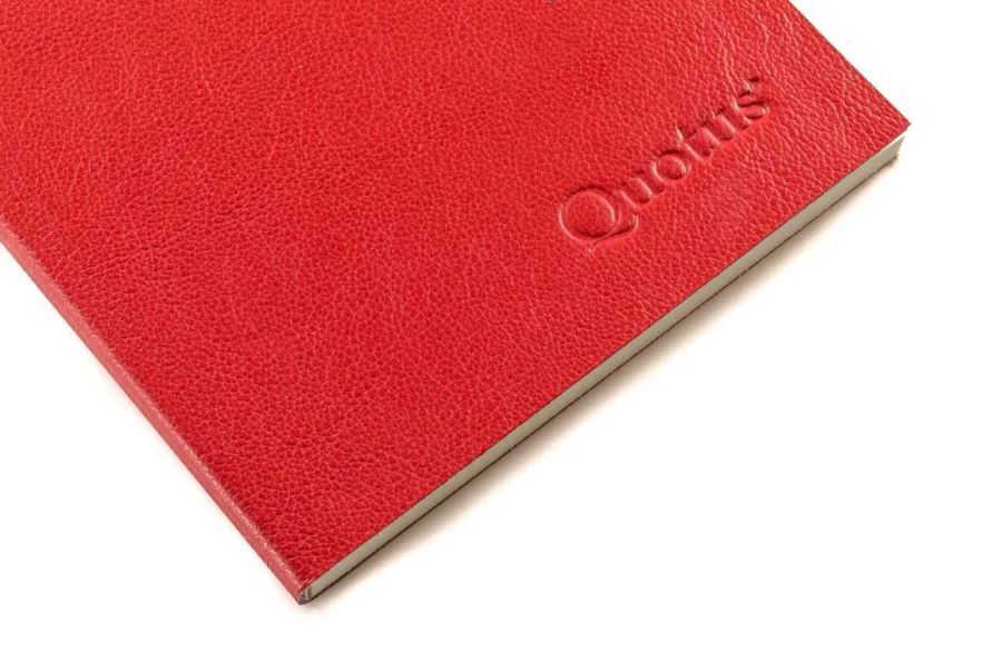 obrazek 3 Skórzany notes w kartki w linię