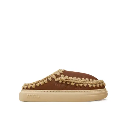 Zdjęcie Mou Kapcie Eskimo Bold Clog FW411010B Brązowy