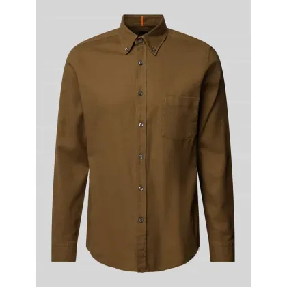 Zdjęcie Koszula casualowa o kroju regular fit z kołnierzykiem typu button down model ‘Rickert’