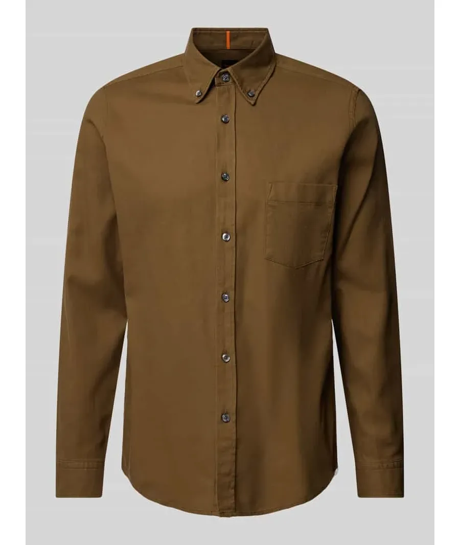 obrazek 1 Koszula casualowa o kroju regular fit z kołnierzykiem typu button down model ‘Rickert’