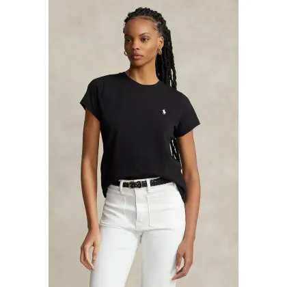 Zdjęcie Polo Ralph Lauren t-shirt bawełniany kolor czarny 211898698