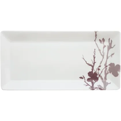Zdjęcie Duży prostokątny talerz porcleanowy z kolekcji Feelings - Porcel
