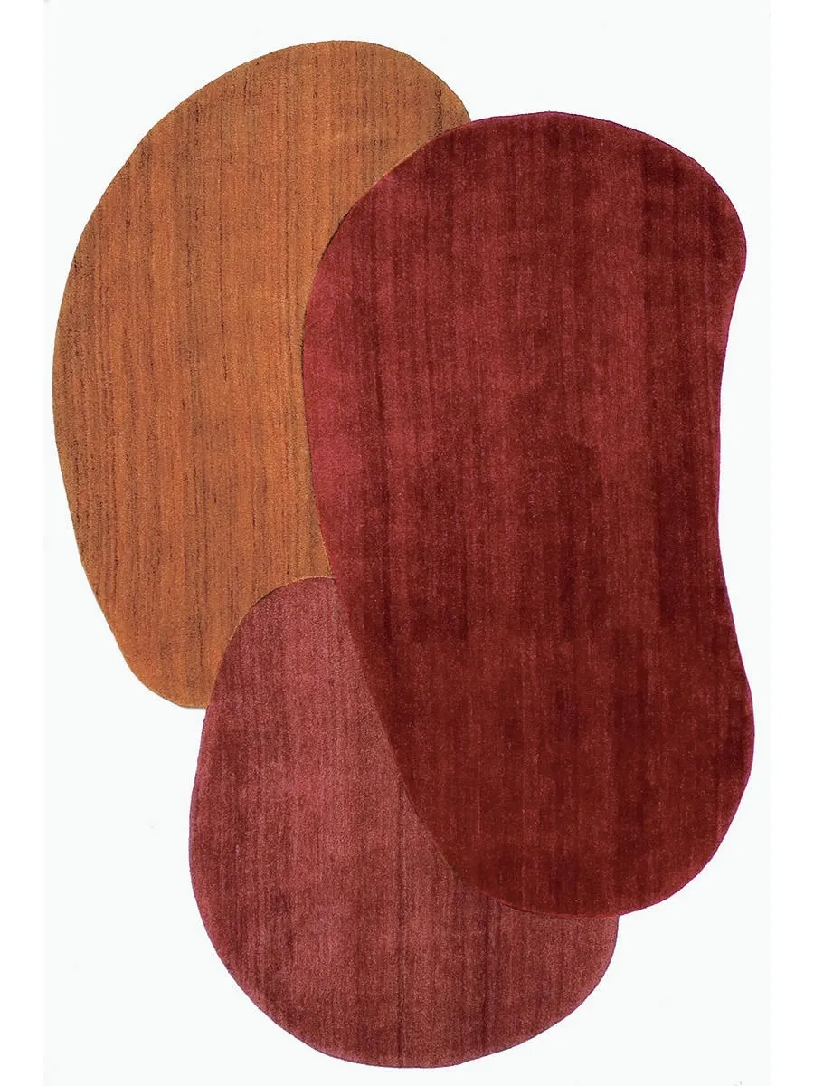 obrazek 1 Ekskluzywny włoski dywan w odcieniach czerwieni - Sartori Rugs