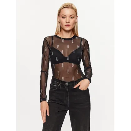 Zdjęcie Hugo Bluzka Diralina_5 50495162 Czarny Slim Fit HUGO