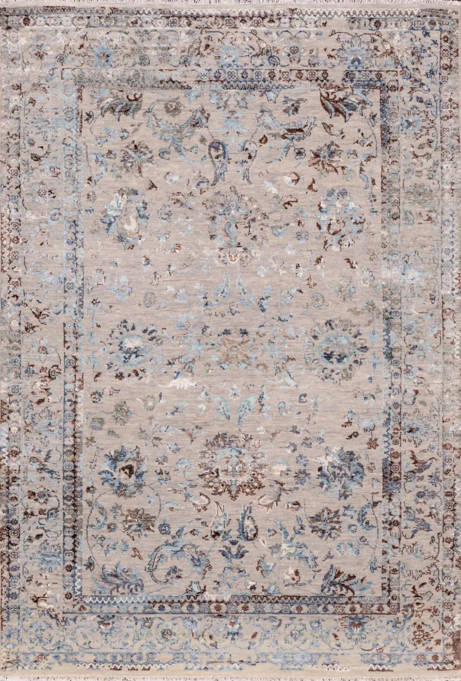 obrazek 1 Nietypowy ręcznie tkany dywan z Indii - Jordan