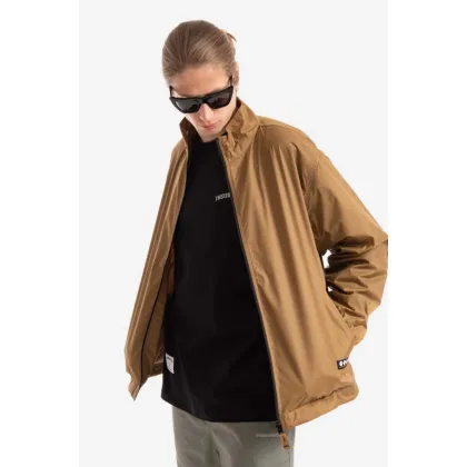 Zdjęcie thisisneverthat kurtka Nylon Crew męska kolor beżowy przejściowa oversize TN221WOWLS03-COYOTE