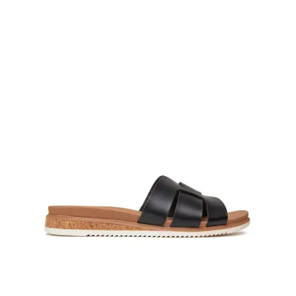 Zdjęcie Skechers Klapki BOBS Desert Kiss Low-Peak Look 114707/BLK Czarny