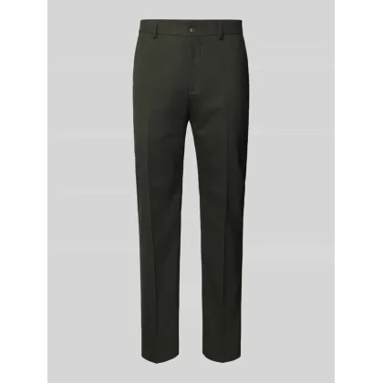 Zdjęcie Spodnie materiałowe o kroju slim fit w kant model ‘NEIL’