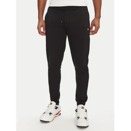 Zdjęcie Tommy Jeans Spodnie dresowe Flag DM0DM20473 Czarny Slim Fit