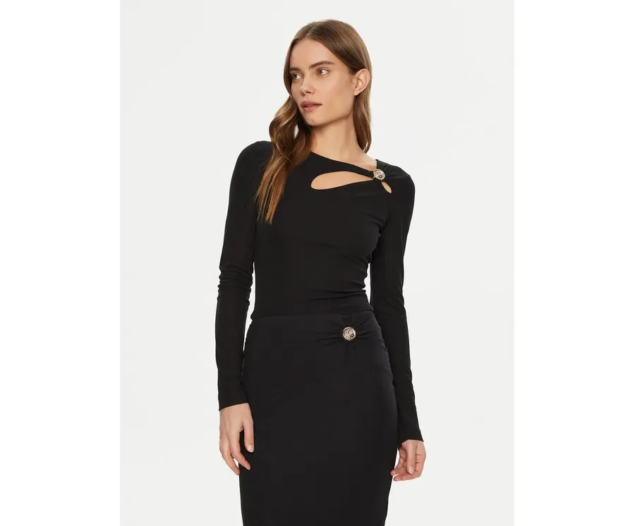 obrazek 1 Guess Bluzka W5RP12 KAQL2 Czarny Regular Fit