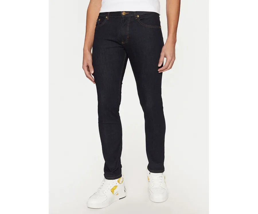 obrazek 1 Versace Jeans Couture Jeansy 78GAB5D0 Granatowy Slim Fit