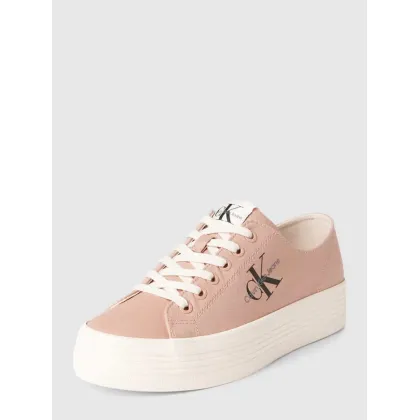 Zdjęcie Sneakersy na platformie z detalami z logo