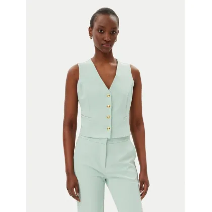 Zdjęcie Maryley Kamizelka 25EB128/43SP Zielony Regular Fit