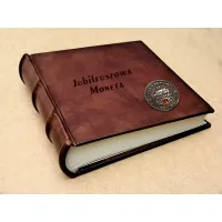 Zdjęcie Fantastyczny album skórzany z grawerem jubileuszowym na prezent