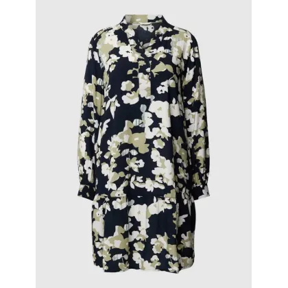 Zdjęcie Sukienka tunikowa z wiskozy z efektem stopniowania