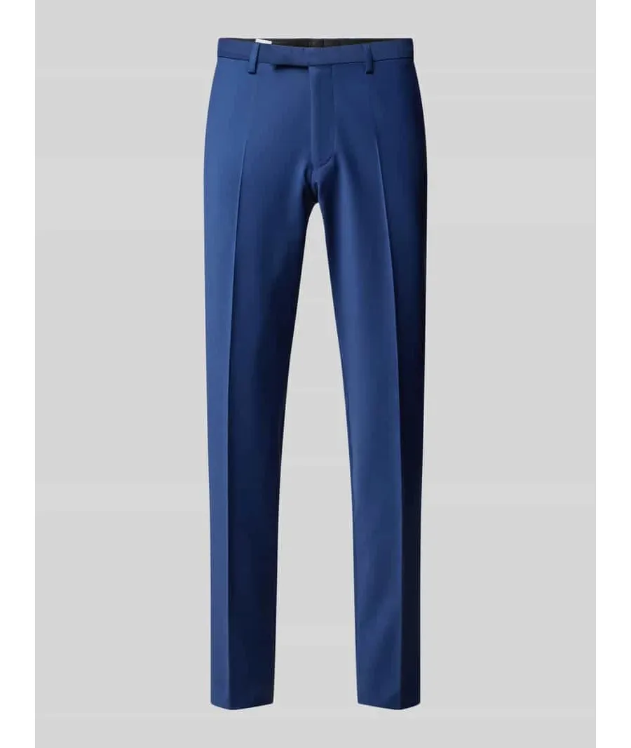 obrazek 1 Spodnie do garnituru o kroju super slim fit z dodatkiem żywej wełny model ‘Cicastello’ ‘CIPOWERSTRETCH’