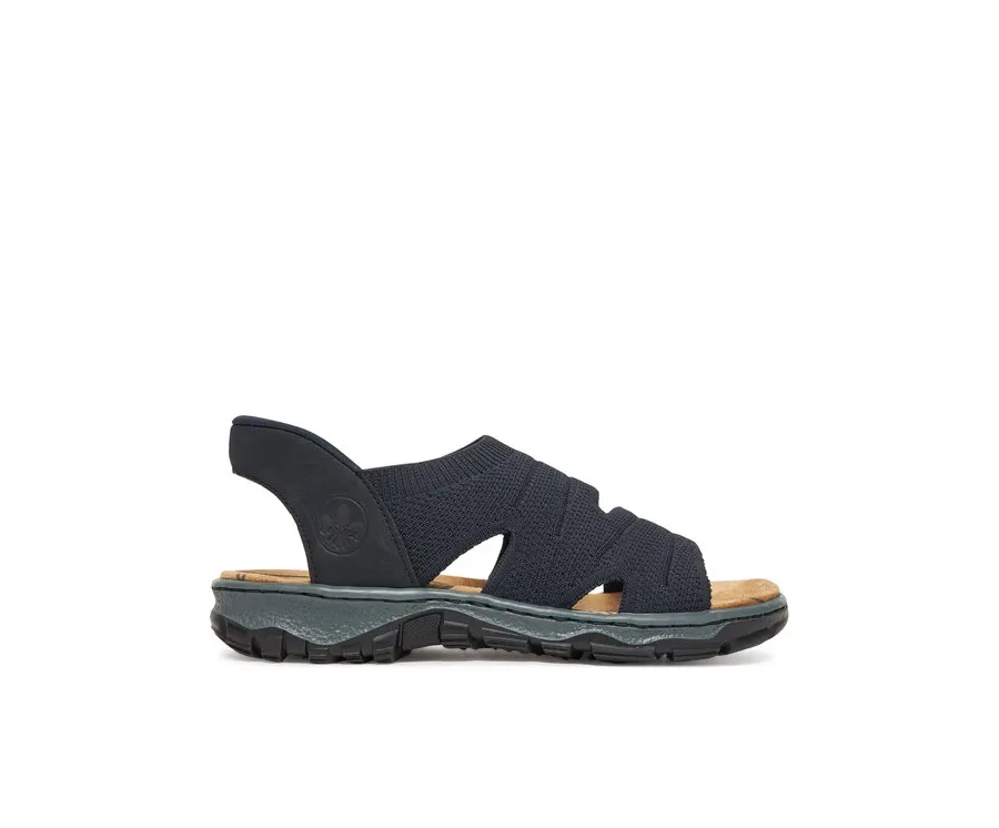 obrazek 1 Rieker Sandały 68895-14 Granatowy