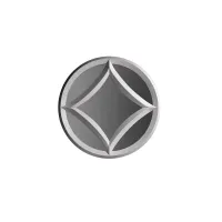 Picture Prestigious, white STAR mirror in a modern style - Collecion Alexandra