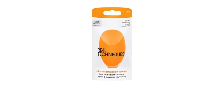 obrazek 1 Real Techniques Miracle Complexion Sponge light to medium coverage Gąbka do makijażu 1 szt.