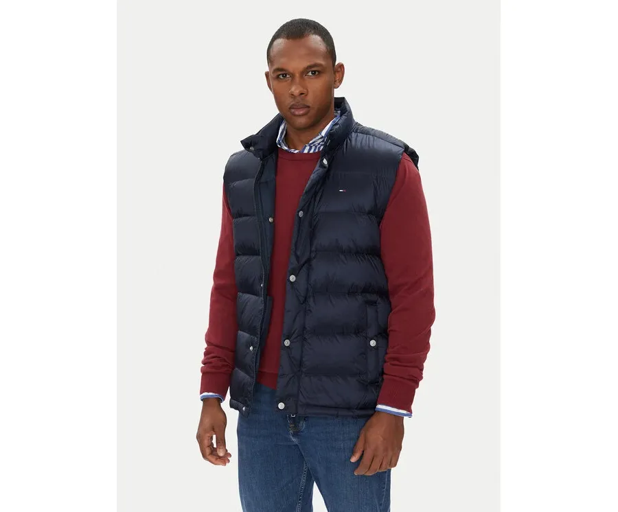 obrazek 1 Tommy Jeans Kamizelka DM0DM21777 Granatowy Regular Fit