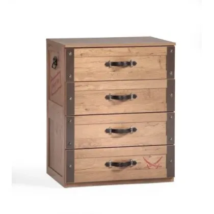 Zdjęcie Stylowa piracka komoda do pokoju dziecka - Cilek