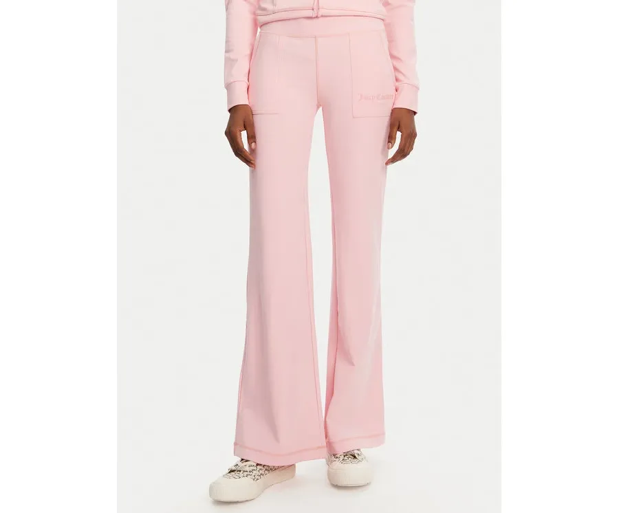obrazek 1 Juicy Couture Spodnie dresowe Active JCSML125403 Różowy Flared Leg