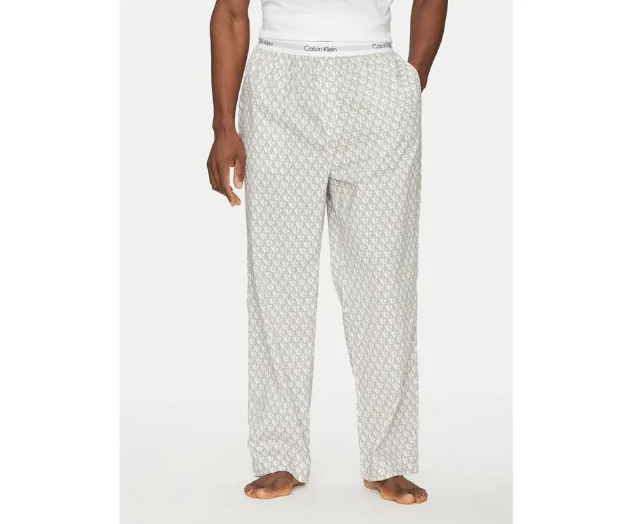 obrazek 1 Calvin Klein Underwear Spodnie piżamowe LV00NM2830 Szary Regular Fit