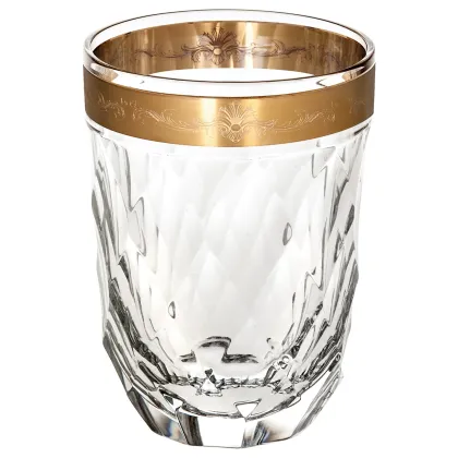 Zdjęcie Luksusowa szklanka do drinków highball z bogatym zdobieniem z kolekcji Palazzo Gold – Vista Alegre