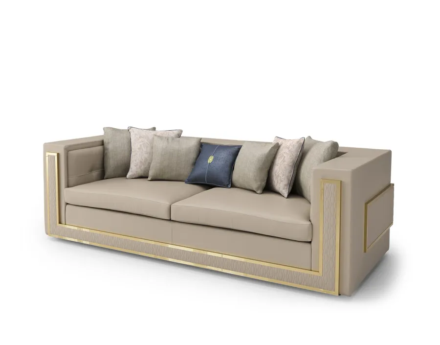 picture 1 Classic Italian prestigious sofa for the living room or office - Bianchini