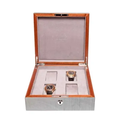 Picture Beautiful solid wood box for 4 watches