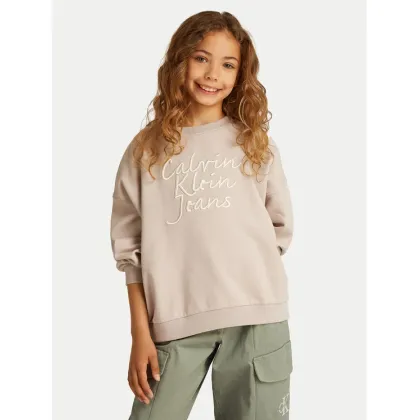 Zdjęcie Calvin Klein Jeans Bluza IG0IG02760 Beżowy Regular Fit