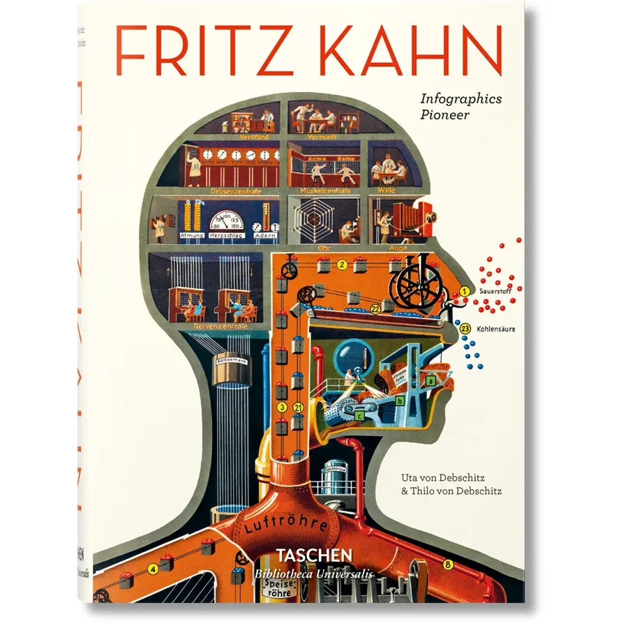 obrazek 1 Książka Fritz Kahn. Infographics Pioneer - Taschen