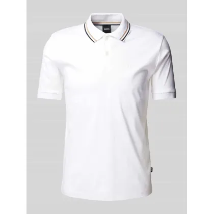 Zdjęcie Koszulka polo z nadrukiem z logo model ‘Penrose’