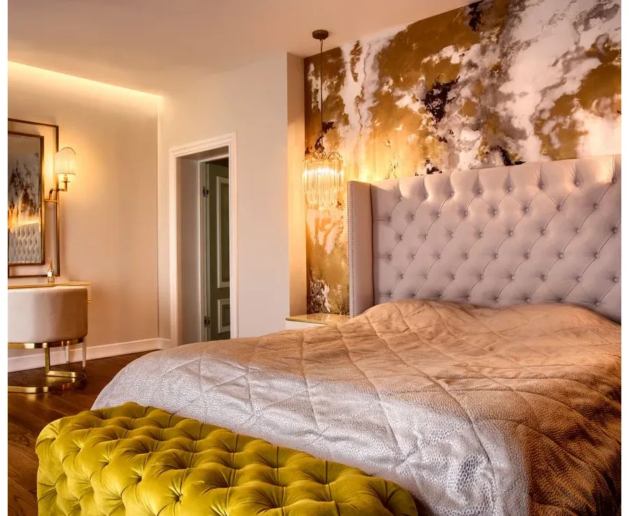 obrazek 6 Lampa wisząca przypominająca wyglądem kwiat lotosu