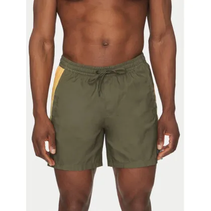 Zdjęcie Quiksilver Szorty materiałowe EQYJV04136 Zielony Regular Fit