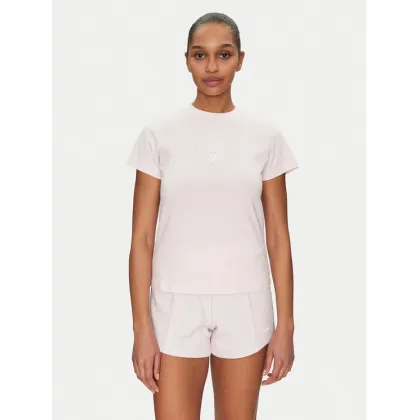 Zdjęcie Guess T-Shirt V4YI21 KCDH1 Różowy Slim Fit
