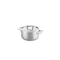 Picture A stylish pot with a diameter of 20 cm and two stainless steel handles
