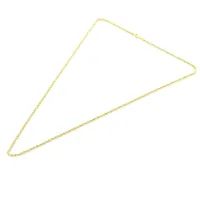 Zdjęcie Łańcuszek unisex z żółtego złota (45 cm)