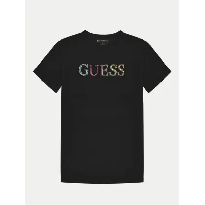 Zdjęcie Guess T-Shirt J5GI38 J1314 Czarny Regular Fit